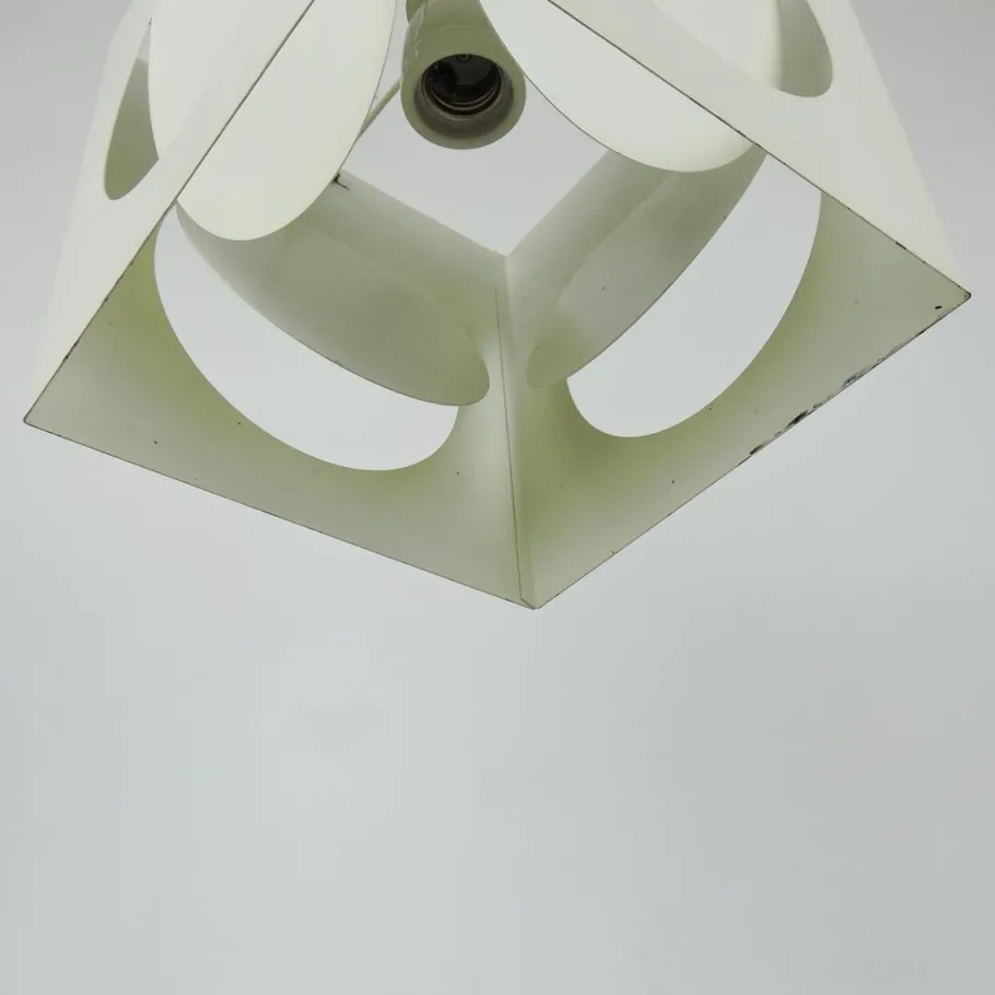 New Pamono Mid-Century Finnish Geometric Pendant Lamp by Shogo Suzuki for Stockmann-Orno, 1960s