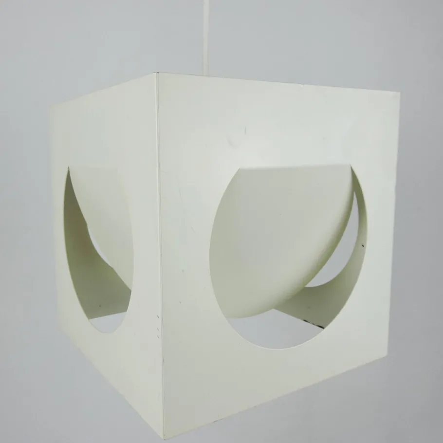 New Pamono Mid-Century Finnish Geometric Pendant Lamp by Shogo Suzuki for Stockmann-Orno, 1960s