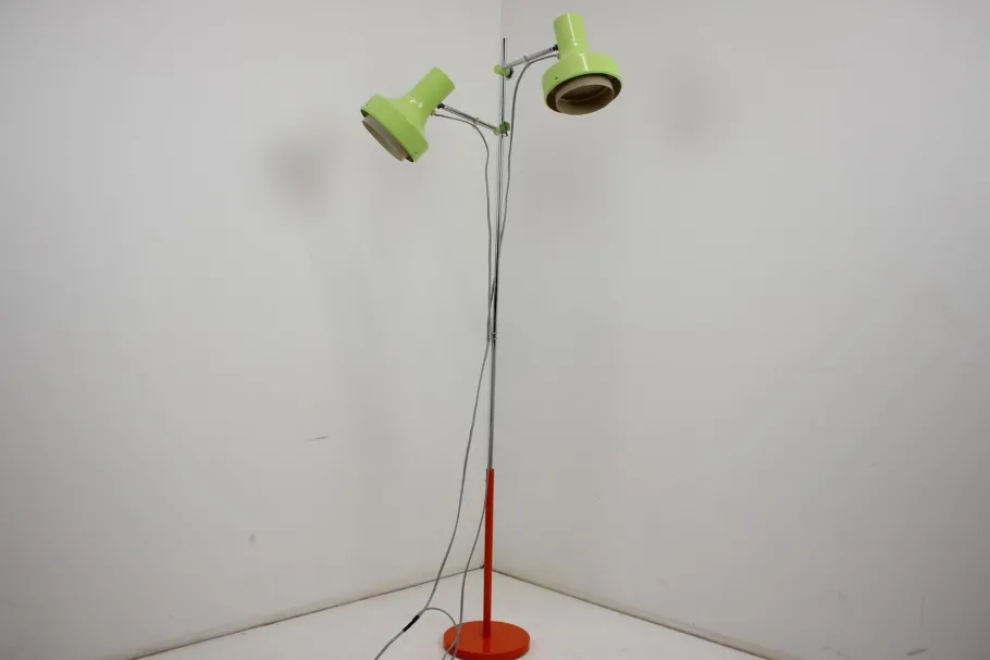 Outlet Pamono Mid-Century Floor Lamp attributed to Josef Hurka for Napako, Czechoslovakia, 1960s