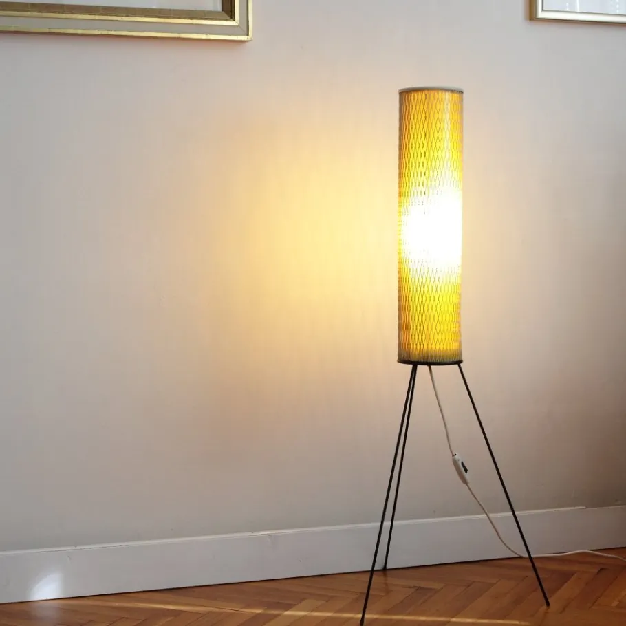 Best Pamono Mid-Century Floor Lamp by Josef Hurka for Napako, 1960