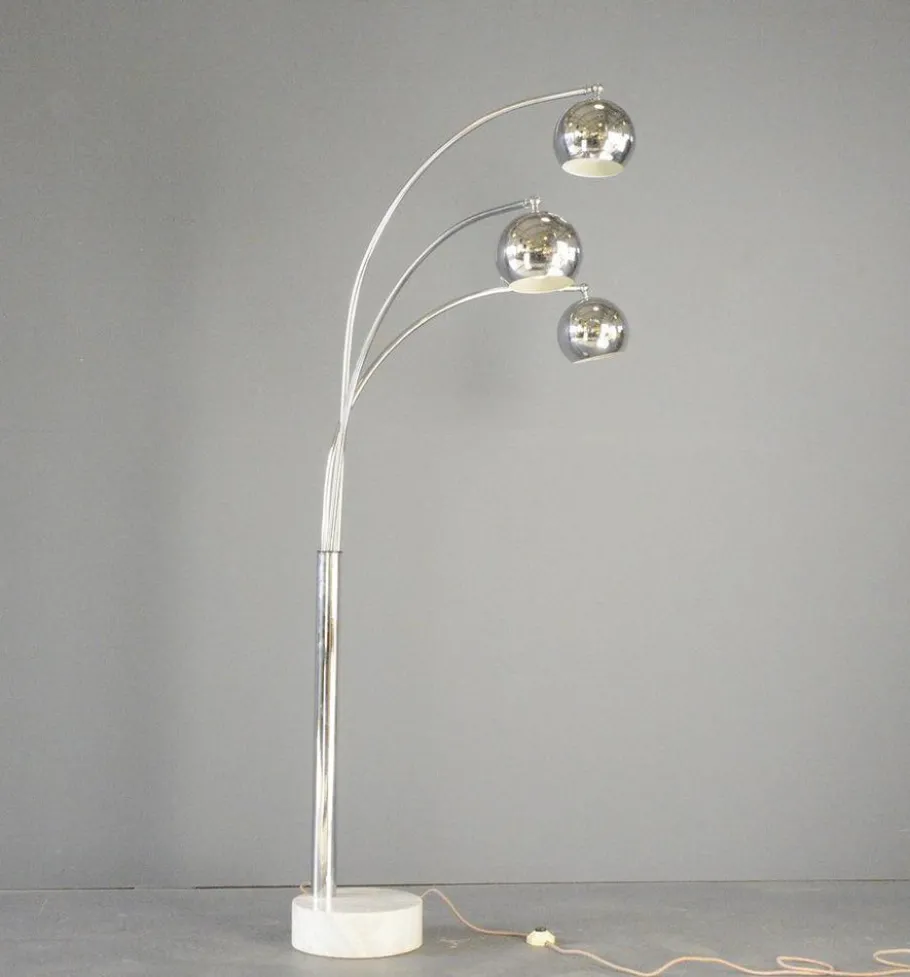 Outlet Pamono Mid-Century Floor Lamp by Goffredo Reggiani, 1970s