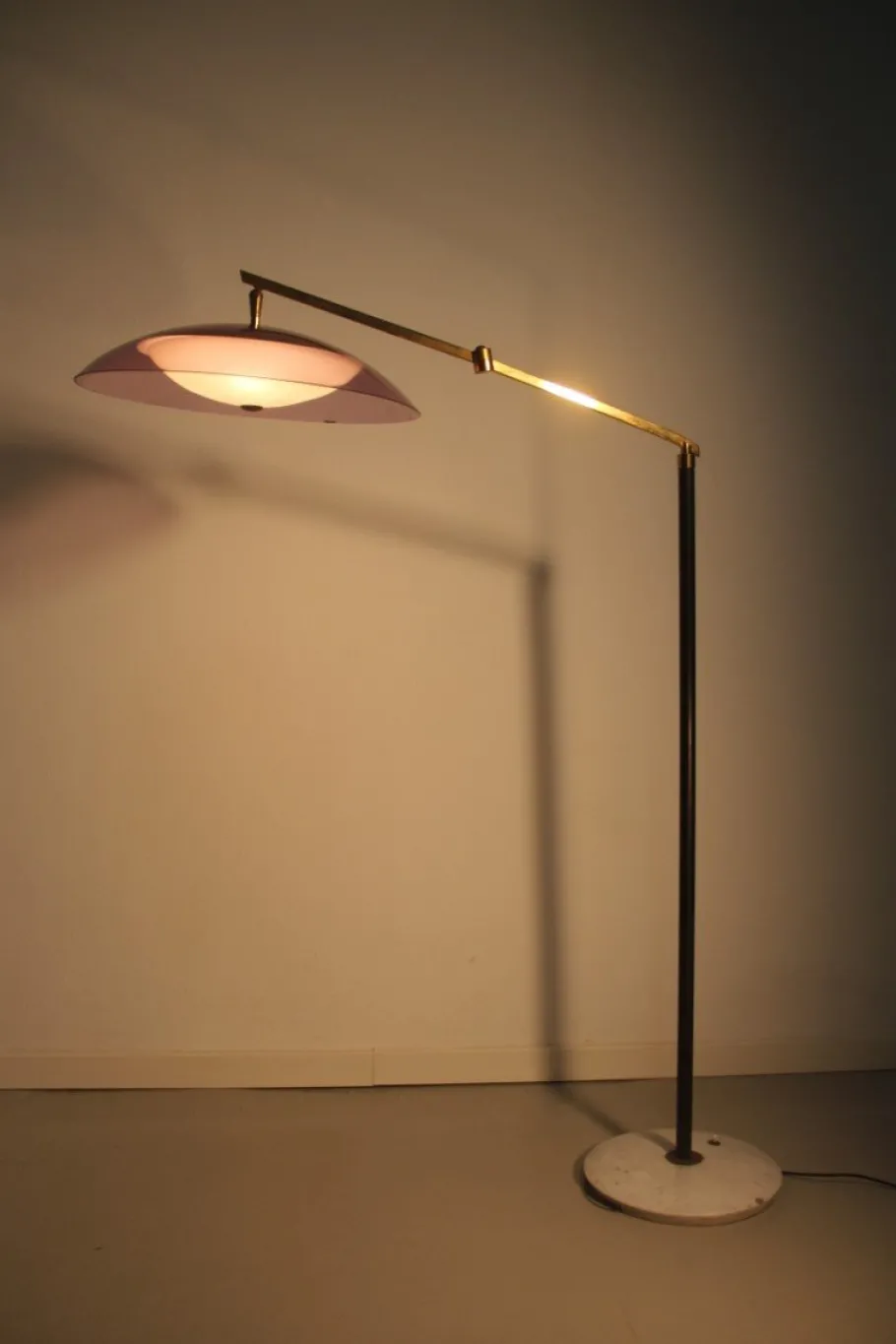 Pamono Mid-Century Floor Lamp from Stilux, 1950s