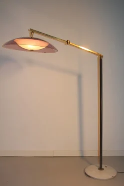 Pamono Mid-Century Floor Lamp from Stilux, 1950s