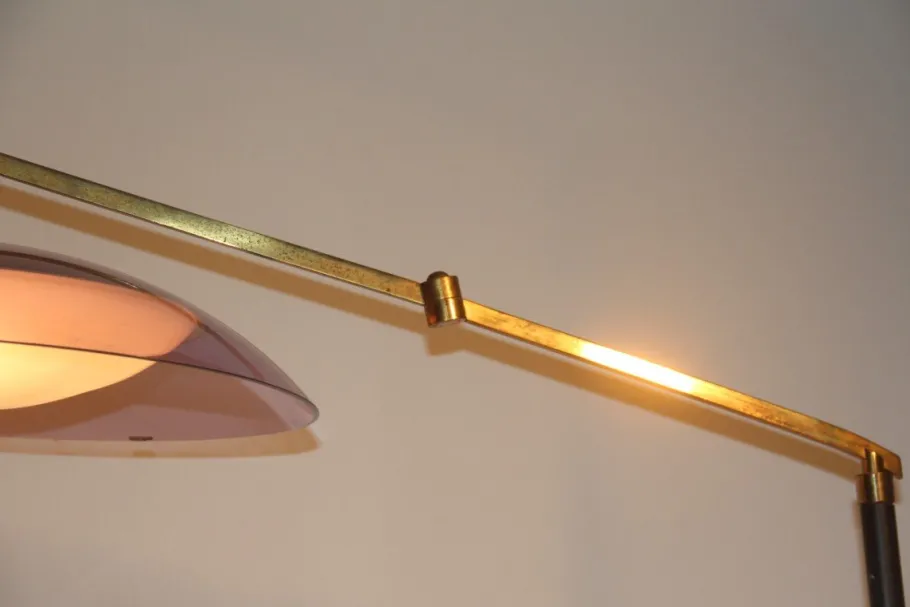 Pamono Mid-Century Floor Lamp from Stilux, 1950s