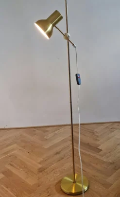 Pamono Mid-Century Floor Lamp from Belid, Sweden, 1970s