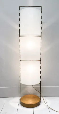 Clearance Pamono Mid-Century Floor Lamp M1 attributed to Joseph- André Motte for Huchers Minvielle, 1950s