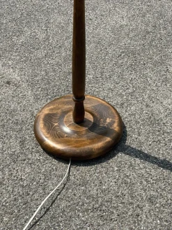 Clearance Pamono Mid-Century Floor Lamp with Original Shade