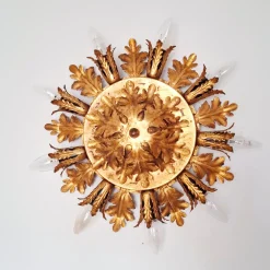 Discount Pamono Mid-Century Florentine Flower Ceiling Lamp from Banci Firenze, Italy, 1960s