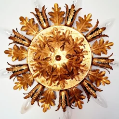 Discount Pamono Mid-Century Florentine Flower Ceiling Lamp from Banci Firenze, Italy, 1960s