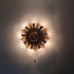 Discount Pamono Mid-Century Florentine Flower Ceiling Lamp from Banci Firenze, Italy, 1960s