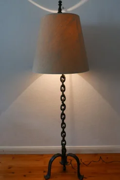 Discount Pamono Mid-Century Franz West Style Wrought Iron Chain Floor Lamp, 1960s, Germany