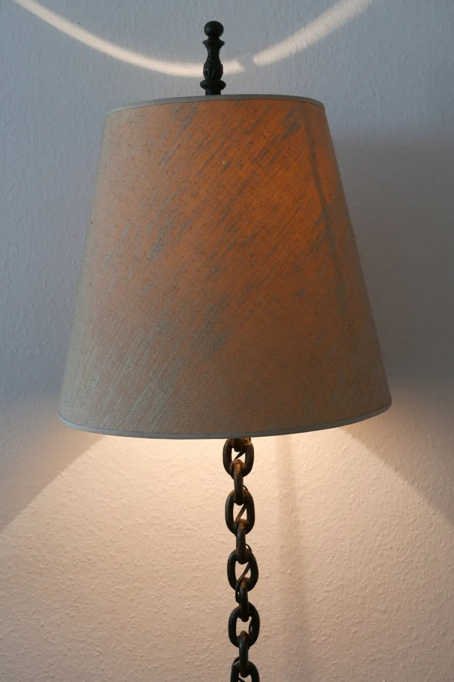 Discount Pamono Mid-Century Franz West Style Wrought Iron Chain Floor Lamp, 1960s, Germany