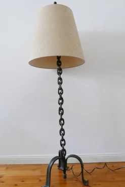 Discount Pamono Mid-Century Franz West Style Wrought Iron Chain Floor Lamp, 1960s, Germany