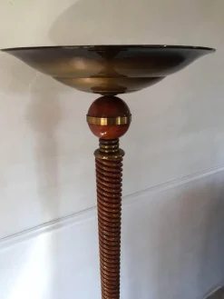 Sale Pamono Mid-Century French Art Deco Floor Lamp, 1930s