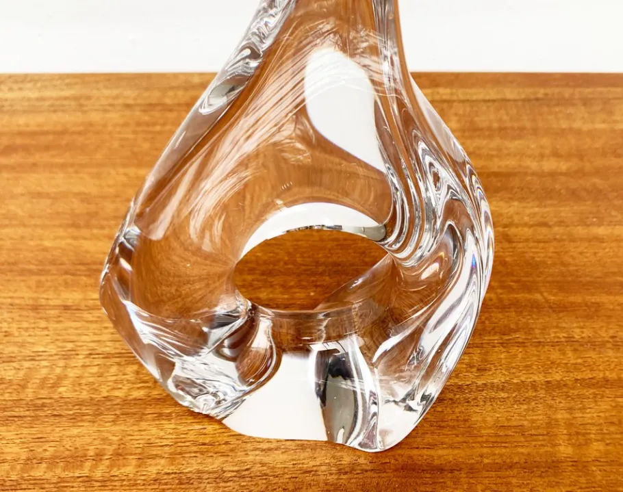 Outlet Pamono Mid-Century French Glass Table Lamp from Daum, 1960s