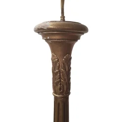 Discount Pamono Mid-Century French Louis XVI Style Wooden Floor Lamp, 1950s