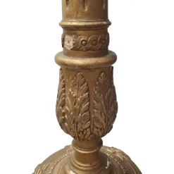 Discount Pamono Mid-Century French Louis XVI Style Wooden Floor Lamp, 1950s