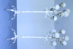 Discount Pamono Mid-Century Garden Lamps, Set of 2