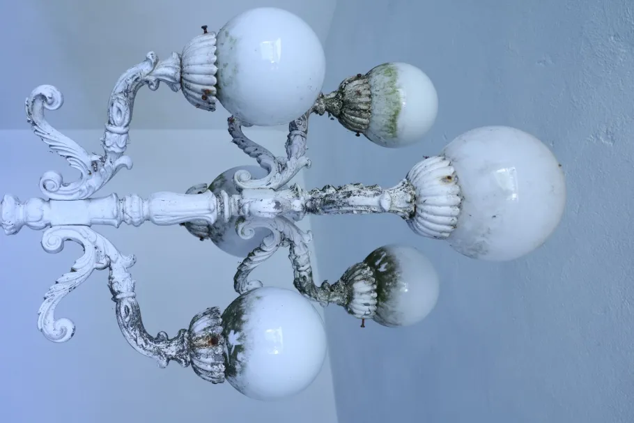 Discount Pamono Mid-Century Garden Lamps, Set of 2