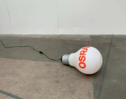 Pamono Mid-Century German Bulb Advertising Floor Lamp from Osram in the style of Ingo Maurer, 1960s