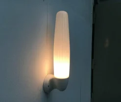 Clearance Pamono Mid-Century German Ceramic 6060 Sconces by Wilhelm Wagenfeld for Lindner, 1960s, Set of 2