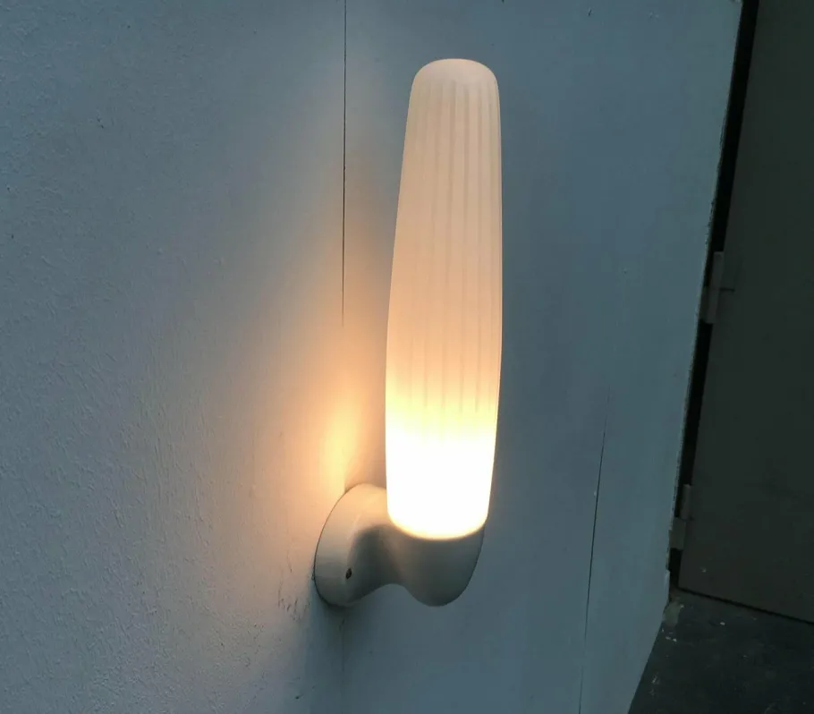 Clearance Pamono Mid-Century German Ceramic 6060 Sconces by Wilhelm Wagenfeld for Lindner, 1960s, Set of 2