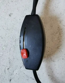 Discount Pamono Mid-Century German Chrome and Black Floor Lamp from Hustadt Leuchten, 1960s