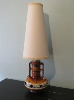 Best Pamono Mid-Century German Fat Lava Ceramic Floor Lamp, 1960s