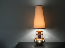 Best Pamono Mid-Century German Fat Lava Ceramic Floor Lamp, 1960s