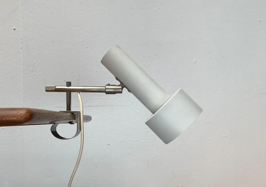 Clearance Pamono Mid-Century German Minimalist Clamp Lamp from Beisl, 1960s