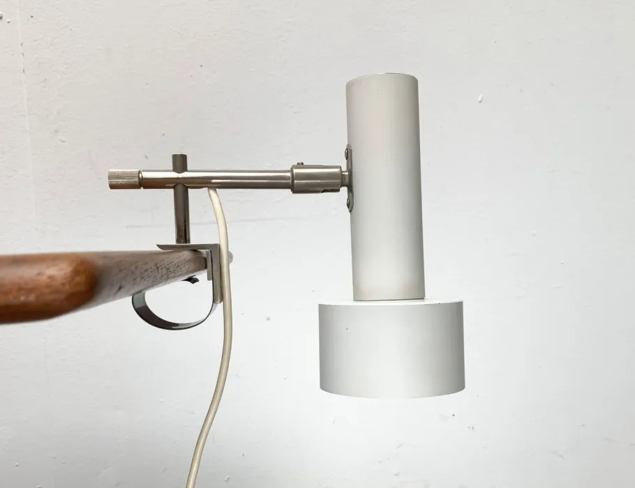 Clearance Pamono Mid-Century German Minimalist Clamp Lamp from Beisl, 1960s