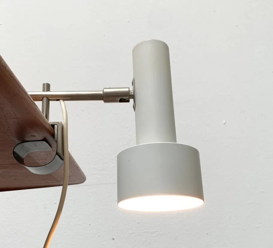 Clearance Pamono Mid-Century German Minimalist Clamp Lamp from Beisl, 1960s