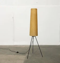 New Pamono Mid-Century German Minimalist Tripod Floor Lamp from Hesse Leuchten, 1960s