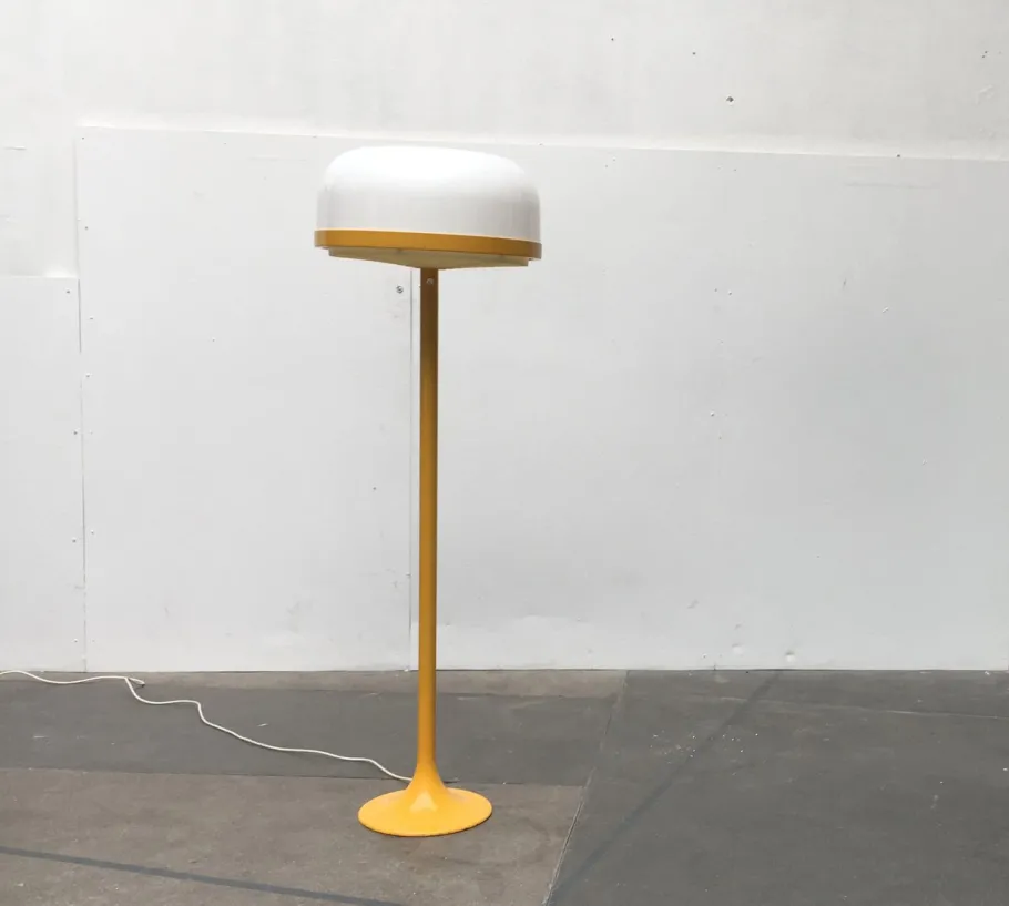 New Pamono Mid-Century German Space Age Mushroom Floor Lamp from Kaiser Idell / Kaiser Leuchten