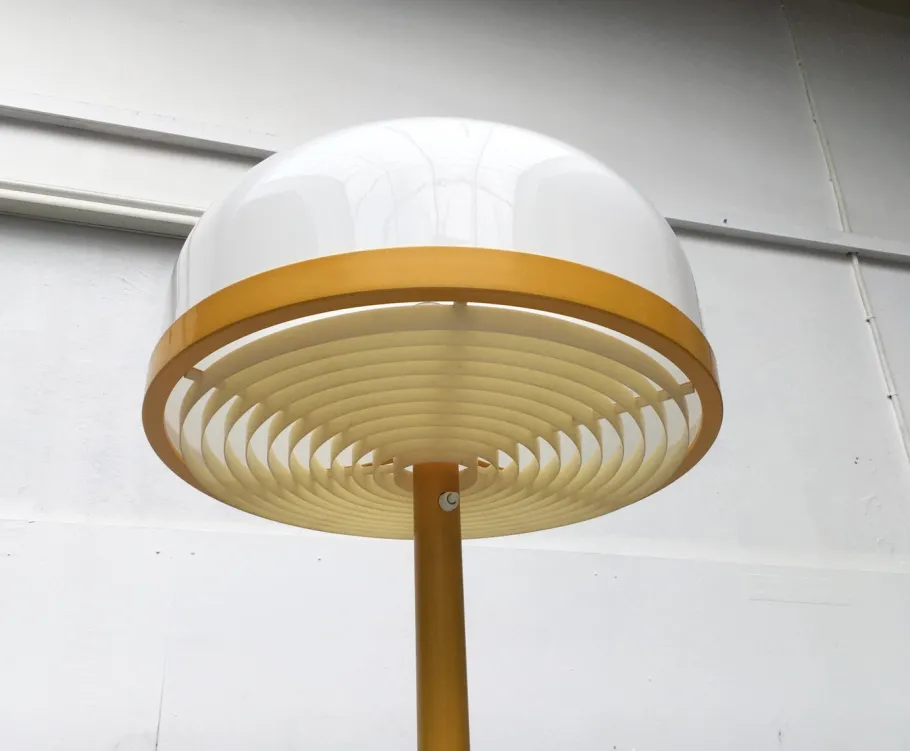 New Pamono Mid-Century German Space Age Mushroom Floor Lamp from Kaiser Idell / Kaiser Leuchten