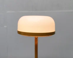 New Pamono Mid-Century German Space Age Mushroom Floor Lamp from Kaiser Idell / Kaiser Leuchten