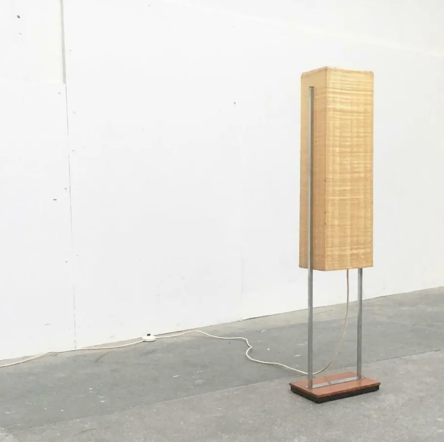 Discount Pamono Mid-Century German Space Age Fiberglass Floor Lamp from Hustadt Leuchten, 1960s