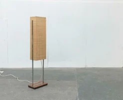 Discount Pamono Mid-Century German Space Age Fiberglass Floor Lamp from Hustadt Leuchten, 1960s