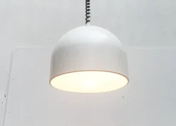 Best Pamono Mid-Century German Space Age White Pendant Lamp from Staff Leuchten