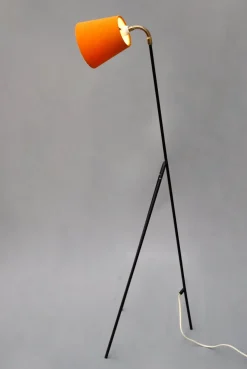 Best Pamono Mid-Century Giraffe Floor Lamp by Ajh, Sweden, 1950s