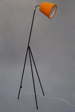 Best Pamono Mid-Century Giraffe Floor Lamp by Ajh, Sweden, 1950s