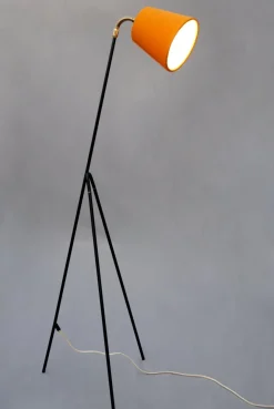 Best Pamono Mid-Century Giraffe Floor Lamp by Ajh, Sweden, 1950s