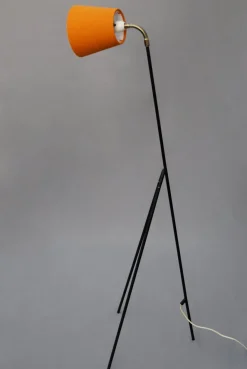 Best Pamono Mid-Century Giraffe Floor Lamp by Ajh, Sweden, 1950s