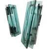 Sale Pamono Mid-Century Glass Sconces in the style of Fontana Arte, Italy, 1960, Set of 2