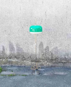 Discount Pamono Mid-Century Green Medusa Floor Lamp by Luigi Massoni for Guzzini, Italy, 1970s