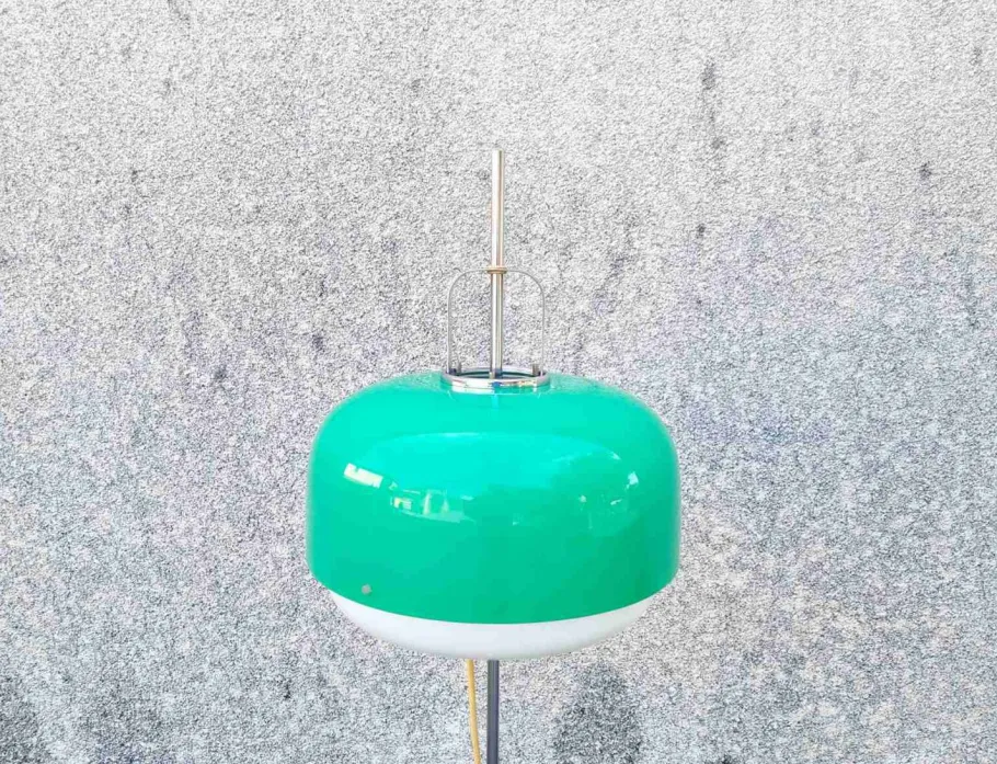 Discount Pamono Mid-Century Green Medusa Floor Lamp by Luigi Massoni for Guzzini, Italy, 1970s
