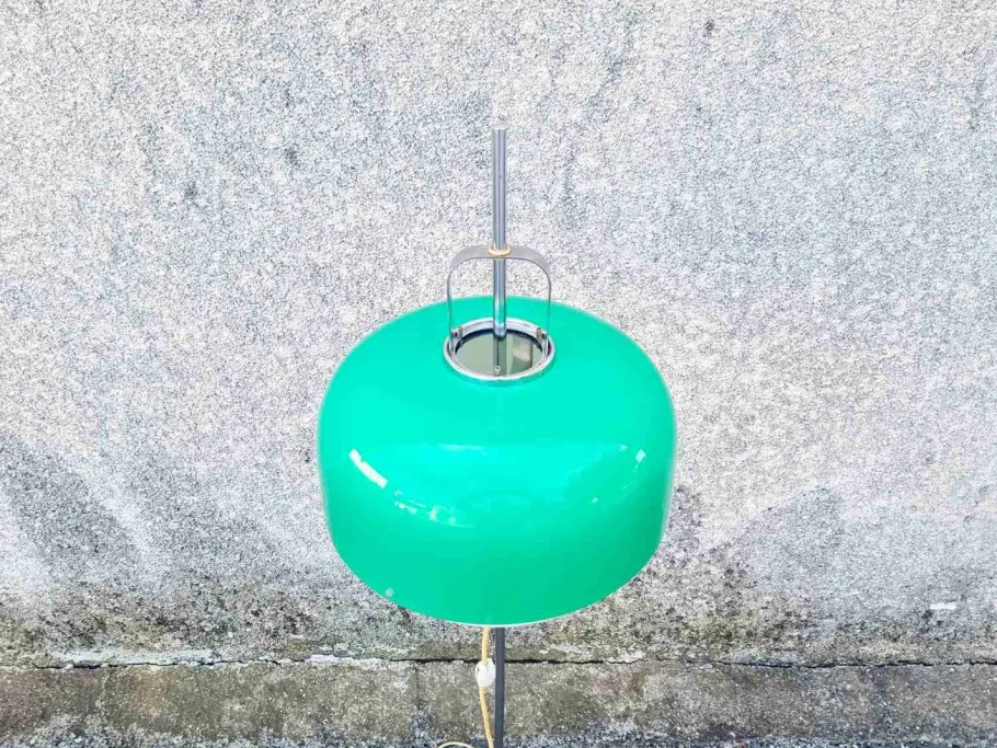 Discount Pamono Mid-Century Green Medusa Floor Lamp by Luigi Massoni for Guzzini, Italy, 1970s