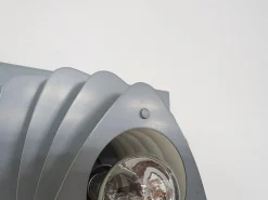 Clearance Pamono Mid-Century Grey Metal Wall Light, the Netherlands, 1960s