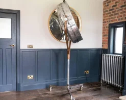 Best Pamono Mid-Century Industrial Aluminum Surgeons Operating Floor Lamp, 1950s