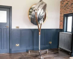 Best Pamono Mid-Century Industrial Aluminum Surgeons Operating Floor Lamp, 1950s